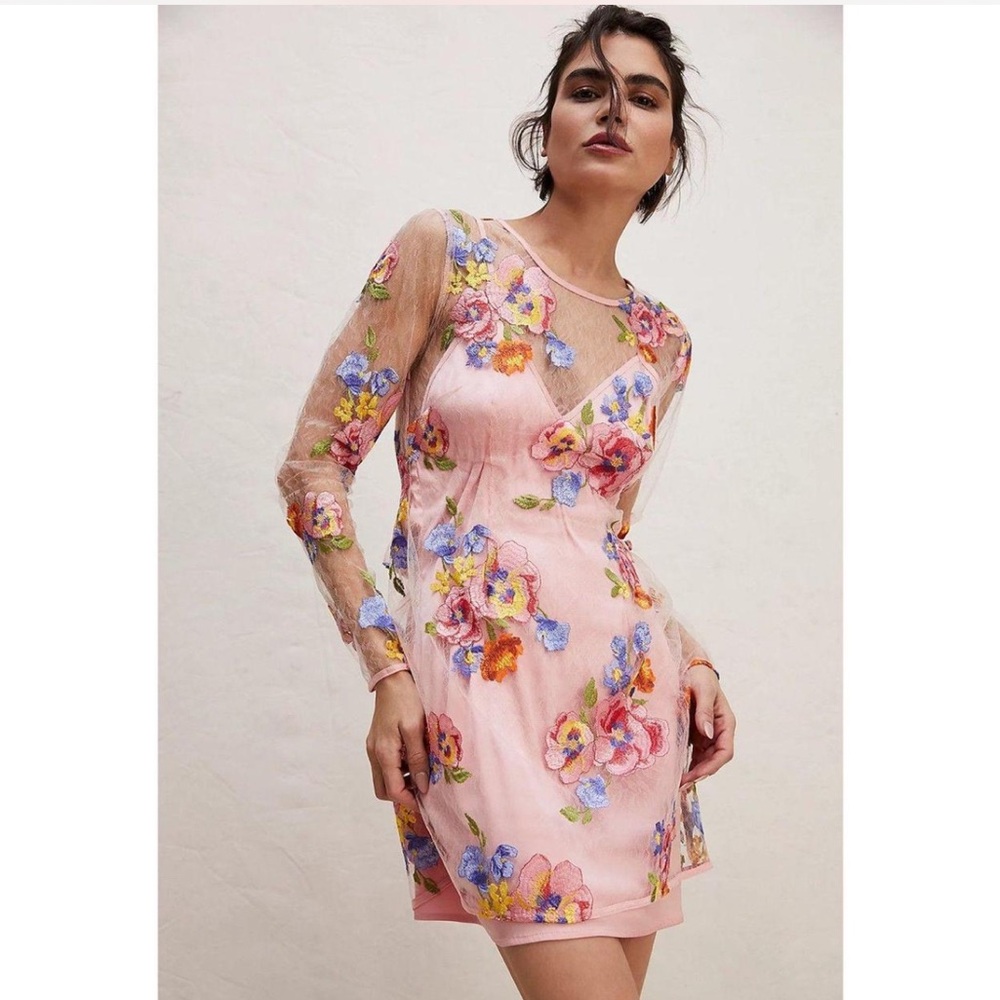 For love and lemons Percy Mini Dress size medium NWT